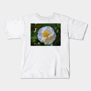 Camellia Bloom Kids T-Shirt